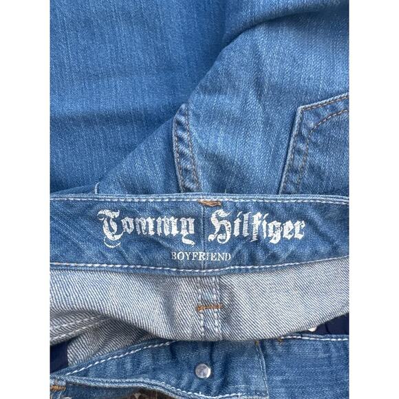 Tommy Hilfiger Boyfriend Jeans W30 L28 Y2K Light Wash Vintage - Picture 2 of 5